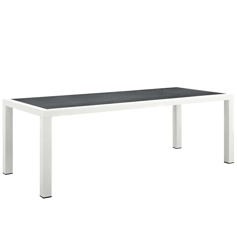 Modern Simple Design Aluminum Frame Wood