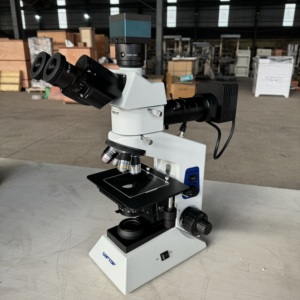 Microscope biologique stéréoscopique à éclairage LED pour laboratoire scolaire, tête de visualisation inclinable et rotative - Product Image 4