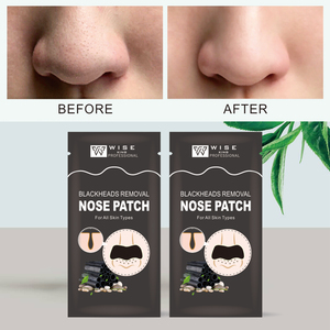 Wiseking thảo dược than tre mũi vá mụn đầu đen loại bỏ lỗ chân lông sạch hơn axit hyaluronic dễ dàng sử dụng chăm sóc mặt tất cả các loại da - Product Image 6