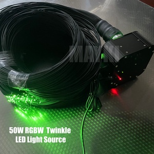 50W RGBW Funkelndes LED-Glasfaser-Sternenhimmel-Set mit App-Steuerung für Auto-Sternenhimmel und Heimkino-Beleuchtung - Product Image 5