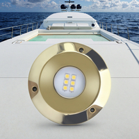 Lampe LED sous-marine portable Huaxia haute puissance 60W RGBW en acier inoxydable, étanche IP68, pour piscine