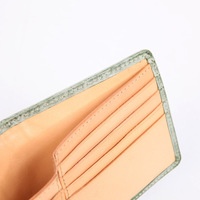 Dompet Pria Desainer Mewah Berkualitas Tinggi Kulit Asli Desain Terbuka Anyaman Tangan Tempat Kartu