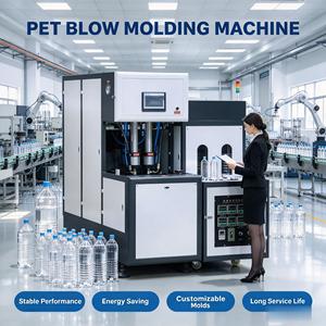 Máquina de Moldeo por Soplado de Botellas, Máquina Automática de Soplado de Botellas de PET, Cilindro Neumático para Máquina de Soplado de Botellas - Product Image 1