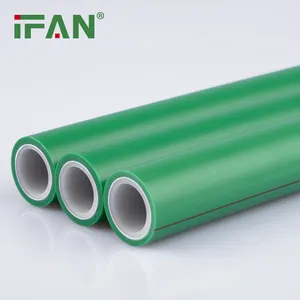 IFAN Großhandel 20mm 32mm 40mm Sanitär PPR Rohr PN20 PN25 Aluminium Kunststoff PPR Rohr PPR Wasser rohr
