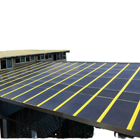 Tuiles de toit de panneau solaire photovoltaïque de North Eourpen Tuiles de toit solaires de North Eourope BIPV pour la norme allemande