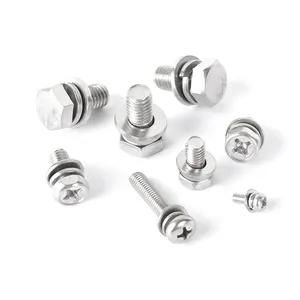 Stainless steel bolt and nuts and bolts hex bolt t nut stainless steel screw solar panel screws and nuts self drilling screw