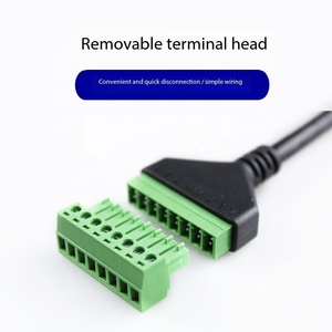 Nhà máy bán buôn RJ45 để thiết bị đầu cuối kết nối RJ45 nữ đến 8 pin vít thiết bị đầu cuối solderless <span class=keywords><strong>Adapter</strong></span> Cable Panel núi với vít - Product Image 5