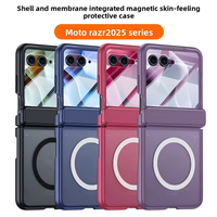 Funda Magnética Mate para Motorola Razr 70 Ultra con Pantalla Integrada y Cubierta Trasera, Carcasa Protectora Antigolpes para Razr 60 Pro