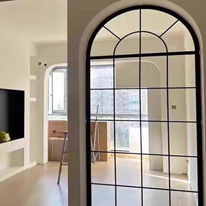 Panel DE PRIVACIDAD DE PANTALLA divisoria de pared deslizante de acero inoxidable de estilo retro personalizado con partición de diseño abierto de control de insectos - Product Image 1