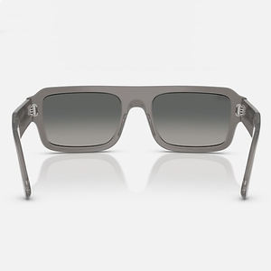 Gafas de Sol con Marco Cuadrado Gris Degradado, Protección UV400, Unisex, Modernas, Sencillas, Elegantes y Versátiles 2025 - Product Image 4