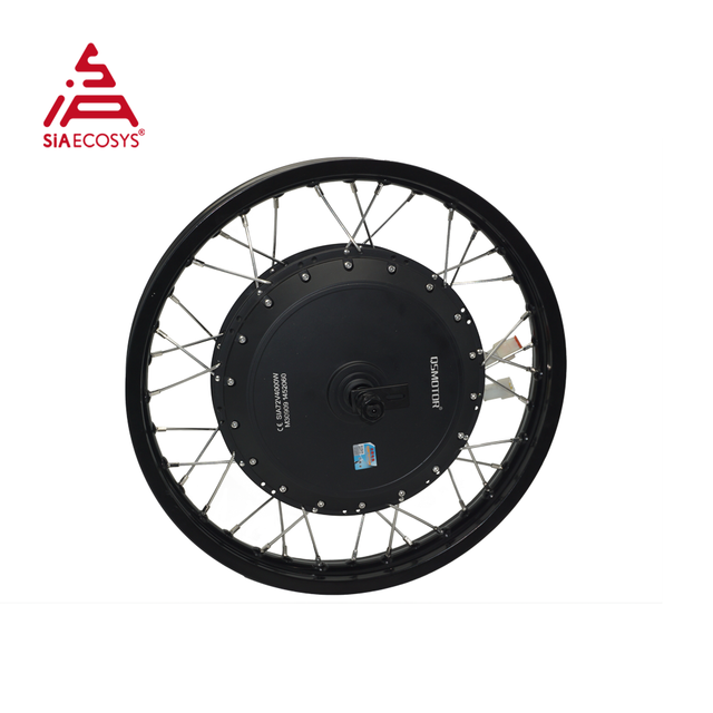 QS Motor 273 E-bike Hub Motor 12000W 40H V3 With 19inch Moped Wheel Rim 100KPH for Electric Bicycle