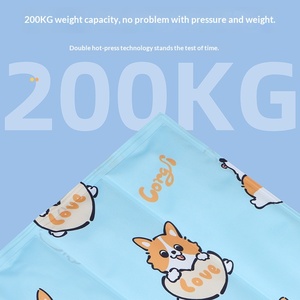 Nueva Alfombra Refrescante de Gel para Mascotas, Transpirable e Impermeable, con Diseño de Dibujos Animados, Cama Refrescante para <span class=keywords><strong>Perros</strong></span> y Gatos, Venta al Por Mayor - Product Image 2