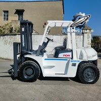 Forklift Diesel Counterbalance TCM FD60 6 Ton Bekas Terawat Baik, Kondisi Bagus, Jam Kerja Rendah, Pengiriman Cepat, Ukuran 1220mm*150mm*3000mm