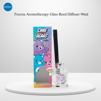 Diffuseur à bâtonnets en verre écologique, parfum Freesia, désodorisant d'ambiance aux huiles essentielles, longue durée, non toxique, vente en gros usine