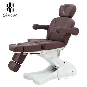 Manufacturer Electric Spa Treatment Pedicure Chair Multi-functional <b>Folding</b> Massage Tattoo Beauty Bed for Nail Salon - Product Image 1