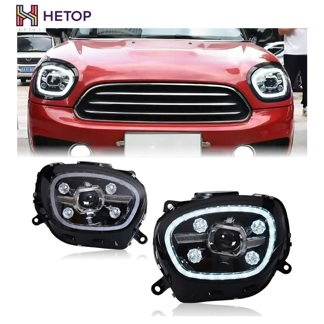 HETOP Mini F60 Headlight 2015-2019 LED Upgrade Car Lights Headlamp Daytime Running Light Automotive Accessories for BMW
