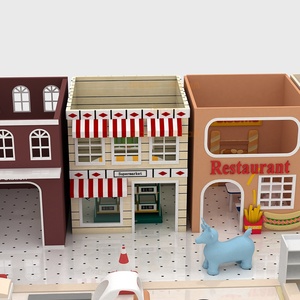 Parque Infantil Comercial Interior Personalizado al por Mayor con Modelo de Casa de Juego Interactiva para Niños Pequeños - Product Image 1