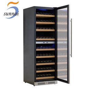 <span class=keywords><strong>Venta</strong></span> de fábrica 171 botellas compresor Independiente de doble zona construido en bodega eléctrica - Product Image 1