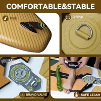 Skatinger haute qualité nouveau design en bois couleur gonflable stand up paddle padel planche de surf paddleboard planche de surf
