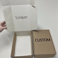 Chapeau d'emballage en carton d'abonnement personnalisé rose imprimé personnalisé en gros boîtes postales personnalisées cosmétiques