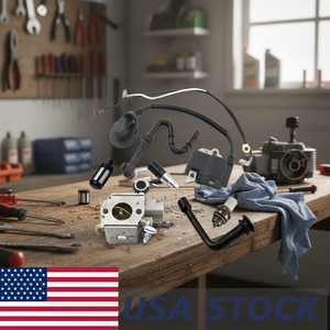 Kit Carburatore, Bobina di Accensione, Candela, Tubo Carburante e Filtro per Motosega Stihl MS361 MS341 - Alta Compatibilità - Product Image 3