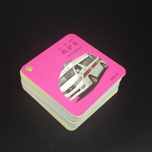 Tarjetas flash de estudio personalizadas fabricantes de inglés tarjetas de aprendizaje al por mayor servicios de impresión para niños educativos - Product Image 5