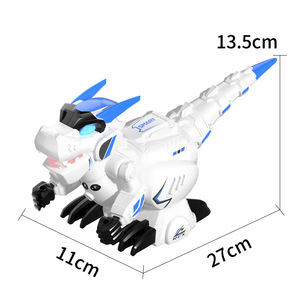 Robot dinosaure télécommandé intelligent à commande gestuelle, programmable, jouet électrique éducatif STEM pour enfants, certifié CE FCC, expédition immédiate <span class=keywords><strong>DINO</strong></span> - Product Image 1