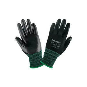 BOX 6 Gants en nylon enduits de nitrile, M, TRUPER - Product Image 1
