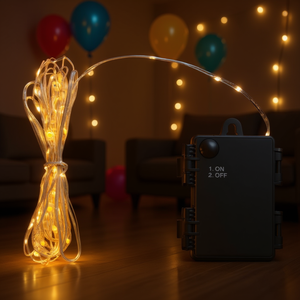 LED <b>String</b> <b>Light</b> 102.4 In Soft Warm White Party Lighting Product - Product Image 2