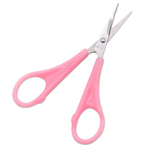 Stainless Steel Embroidery Scissors Pink Upturned Tips For Cross Stitch And Needlework Crafts Household Use - Product Image 1