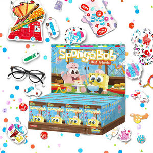 Figura Coleccionable Original y Auténtica de Popmart de la Serie <span class=keywords><strong>Mejores</strong></span> Amigos de Bob Esponja, Peluche a Escala 1/6 en Caja Ciega, Muñeco Misterioso - Product Image 3