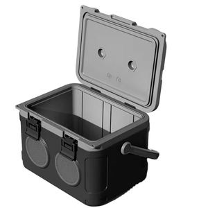 Modern PP Plastic Insulated <b>Ice</b> <b>Cooler</b> <b>Box</b> Wireless Speaker Portable High Quality Beer Can Drinking <b>Cooler</b> for Outdoor 21L - Product Image 2