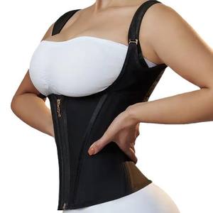 Corset amincissant en latex et spandex, forme sablier, avec armatures en acier, pour le maintien <span class=keywords><strong>de</strong></span> la taille, <span class=keywords><strong>Fajas</strong></span> Colombiana, vente en gros - Product Image 4