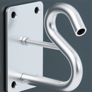 Robustes horizontales <span class=keywords><strong>Lifeline</strong></span>-System S-förmige Zwischen unterstützung Robuster Aufbau Anti-Deformation Langlebig - Product Image 5