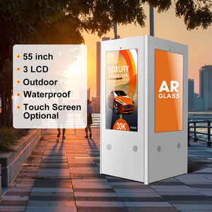Pantallas inteligentes de alto diseño de China, reproductor de tótem táctil 4K, publicidad de <span class=keywords><strong>marketing</strong></span> comercial, señalización <span class=keywords><strong>Digital</strong></span> Lcd para exteriores - Product Image 1