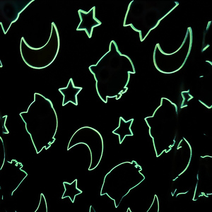 Glow in The Dark Throw Decke Geschenks pielzeug für Kinder Ostern Geburtstag Weihnachten Schlafzimmer Dekor Leuchtende weiche Fleece Decke - Product Image 5