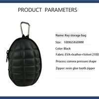 Dompet Kulit Murah dengan Kantong Kunci EVA, Tas Kecil Multi Fungsi, Tempat Kunci Stylish untuk Pengatur Barang di Kantor
