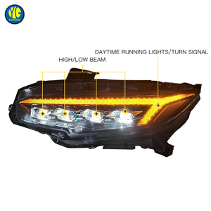 Accesorios para Automóviles YU para la 10ª Generación 2016-2021, Conjunto de Faros Delanteros LED, Actualización de Luces Delanteras para Civic de 10ª Generación - Product Image 2