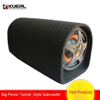 Subwoofer Activo de Alta Calidad y Gran Potencia de Fábrica China, Tubo de Bajos de 12V para Coche de 6/8/10 Pulgadas