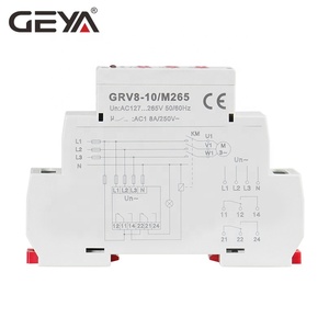 GEYA GRV8-10 новый 36 мм ширина 3 фазы текущий контроль уровня напряжения реле с сброс времени 0,1 s-10s более пониженного напряжения реле - Product Image 3