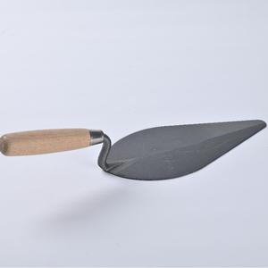 Truelle à Briques Monobloc en Acier Carbone Pointue, Économique et de Qualité Supérieure, avec Manche Ergonomique en Bois, Garantie 1 An pour les Ouvriers du Bâtiment - Product Image 2