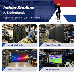 Pantalla LED para Exteriores P3 P3.91 P4 P4.81, Paneles LED para Pared, Gabinete para Publicidad Exterior, Conciertos, Bodas, Eventos, Pantalla LED - Product Image 3