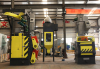 Machine de sablage à bande tournante industrielle KAiTECH série Q32, tambour à chenilles en caoutchouc, haute efficacité, structure en acier durable, CE