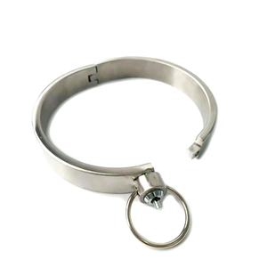 <span class=keywords><strong>Collar</strong></span> de esclavo de acero inoxidable para adultos, fetiche sexual, juego de rol BDSM - Product Image 3