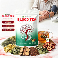 Tisane Jiaogulan et Aubépine 100% Naturelle Mélange de Plantes Sachet de Thé Marque Privée Boisson Herbal