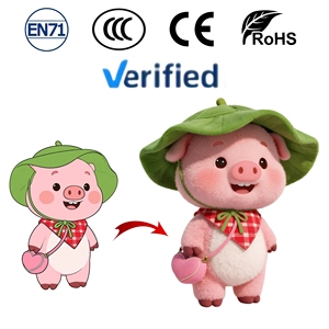 Chất lượng cao dễ thương lợn đồ chơi sang trọng tùy chỉnh lợn mềm động vật búp bê cha mẹ con tương tác Quà Tặng trẻ em kỳ nghỉ Quà Tặng - Product Image 2