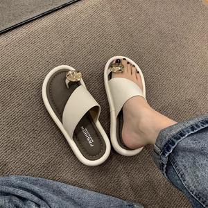 Tongs d'été pour femmes, sandales à la cheville, nouveau style 2026 - Product Image 6