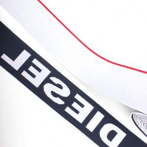 Factory Customized OEM Polyester Latex Yarn Jacquard <b>Elastic</b> Webbing Strap for Underwear Logo Designer <b>Elastic</b> Waistband - Product Image 2