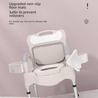Toilettes portables pour personnes âgées, pot de chambre intérieur désodorisant pour maternité, chaise de toilette et urinoir pour adultes