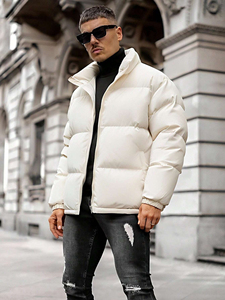 Giacca spessa invernale a prezzo scontato alla moda, piumino da uomo, giacca invernale Casual e calda - Product Image 4